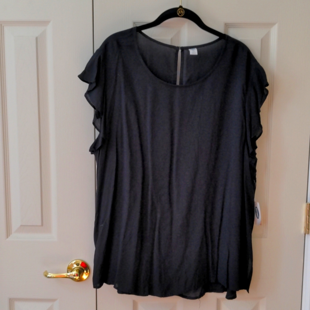 Old Navy Black Blouse.